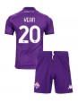 Fiorentina Moise Kean #20 Heimtrikotsatz für Kinder 2024-25 Kurzarm (+ Kurze Hosen)